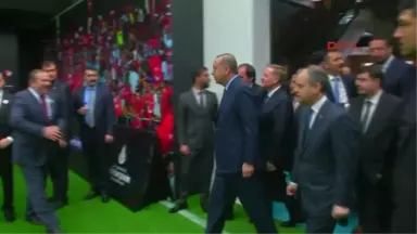 Cumhurbaşkanı Erdoğan'dan Desailly'ye Penaltı Golü