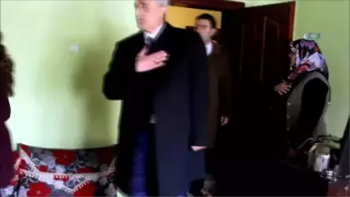 Kaymakam Öztürk'ten Şehit Ailesine Ziyaret