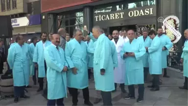 Denizli'de Bornozla Kortej Yürüyüşü