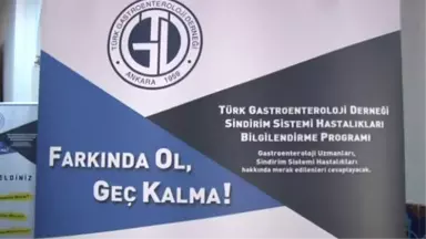 Türk Gastroenteroloji Derneği'nden 'Farkında Ol, Geç Kalma' Hareketi