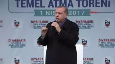 Diyarbakır - Erdoğan PKK Yanlıları 'Barış Barış' Diyor, Soruyorum; Elde Silah Varken Barış Olur mu 6