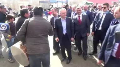 Bakan Ağbal Referandum Çalışmalarını Bayburt'ta Sürdürüyor