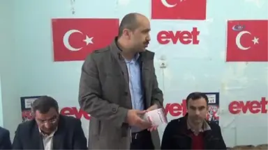 Birlik İçin Evet Platfarmu Siirt'te Referandum Çalışmalarını Hızlandırdı