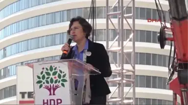 Hdp'den Istanbul'da Hayır Mitingi