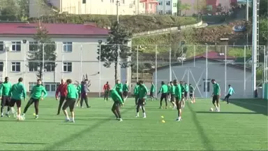 Giresunspor'da Yeni Malatyaspor Maçı Hazırlıkları Sürüyor