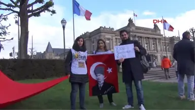 Strasbourg'da Referandum Protestosu