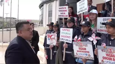 Çocuk Akademisi Öğrencileri İlk Belediyecilik Dersini Belediye Başkanından Aldı