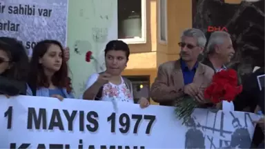 1 Mayıs 1977'de Hayatını Kaybedenler Kazancı Yokuşu'nda Anıldı