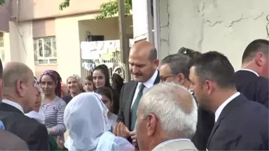 Soylu, 2 Çocuğunu Kaybeden Yıldırım Ailesine Taziye Ziyaretinde Bulundu