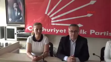 Uşak'ta CHP'liler Atatürk'e Hakareti Kınadı