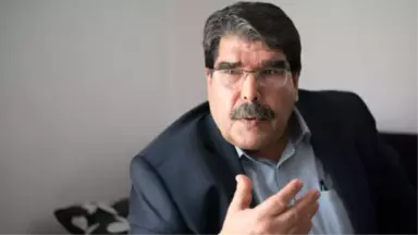 Terör Örgütü PYD'nin Elebaşı Salih Müslim, Amerika'nın Sesi'ne Esad'a Çalıştığını İtiraf Etti