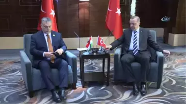 Pekin)- Cumhurbaşkanı Erdoğan, Macaristan Başbakanı Orban'ı Kabul Etti