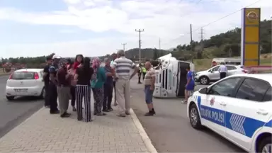 Öğrenci Servisi Devrildi: 5 Yaralı