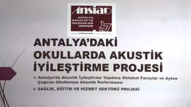 Devlet Okullarında Akustik Iyileştirme