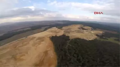 Edirne Saros Körfezi'nin Doğası Kalker ve Taş Ocaklarıyla Yok Oluyor