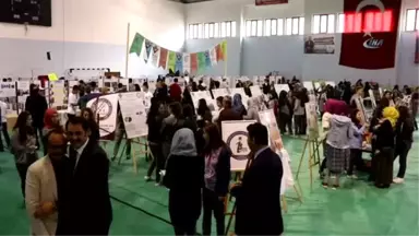 Gümüşhane'de Tübitak Bilim Fuarı Açıldı