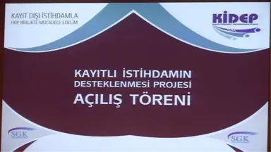 Kayıtlı Istihdamın Desteklenmesi Projesi - Sgk Başkanı Bağlı