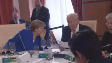 Trump'ın Ilk Kez Katıldığı Italya'daki G7 Zirvesi Başladı 2-