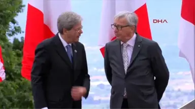 Trump'ın Ilk Kez Katıldığı Italya'daki G7 Zirvesi Başladı 1-