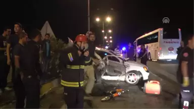 Polis Ekip Otosuyla Otomobil Çarpıştı: 1 Ölü, 5 Yaralı