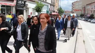 Burdur Dünya Tütünsüz Günü Yürüyüşü