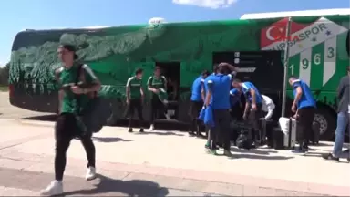 Bursaspor Kafilesi Ordu'ya Hareket Etti