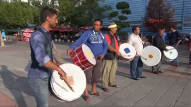 Fethiye Ramazan Davulcuları Yasağı Protesto Etti