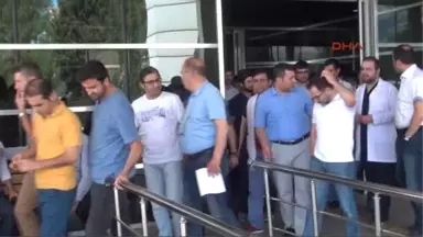 Adıyaman Sağlık Çalışanlarından Protesto