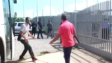 A Milli Futbol Takımı, Makedonya'ya Geldi