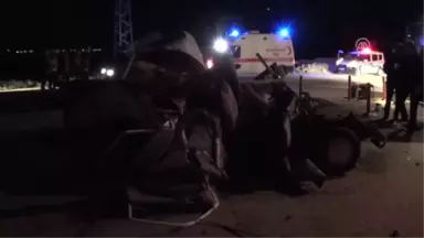 Trafik Kazası: 1 Ölü