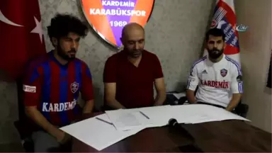 Karabükspor, İç Transferde 2 Oyuncu ile Sözleşme İmzaladı