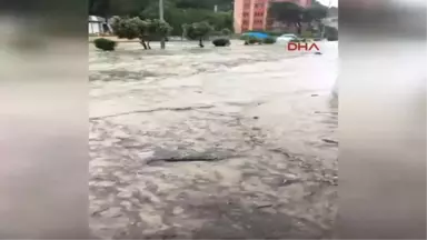 Kastamonu Çatalzeytin'de Yağmur Sele Yol Açtı