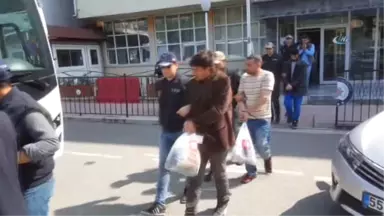 Samsun'da 11 Deaş'lı Adliyeye Sevk Edildi