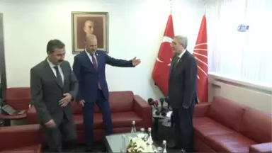 CHP Heyetinden MHP'ye Bayram Ziyareti