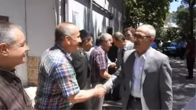 Soma'da Şehit Ailesine Bayram Ziyareti