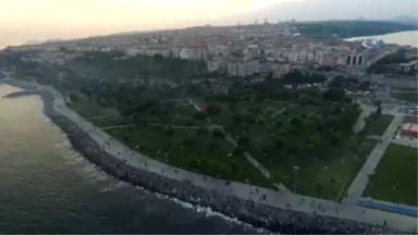 Orman Yangını Değil Mangal Dumanı...mangal Dumanı Havadan Böyle Görüntülendi