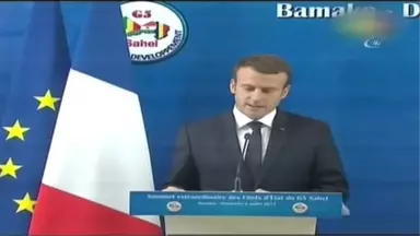 Mali'de G5 Güvenlik Zirvesi- Fransa Cumhurbaşkanı Macron G5 Güvenlik Zirvesine Katıldı