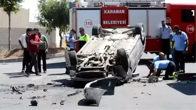 Karaman'da Trafik Kazaları: 3 Yaralı