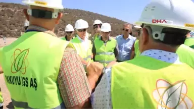 Mersin Akkuyu Nükleer Santrali'nde Itfaiyeye Yangın Eğitimi