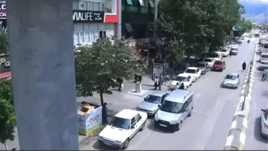 Erzincan'da Trafik Kazaları Mobese'de