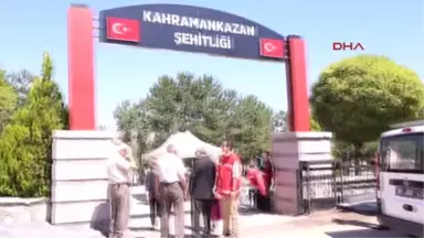 Kahramankazan'da 15 Temmuz Şehitleri Mezarları Başında Anıldı