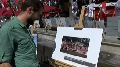 15 Temmuz Gazisi, İhlas Haber Ajansı'nın Fotoğraf Sergisini Gezdi