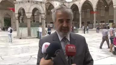 Sultanahmet Camii'nde 15 Temmuz Şehitleri Için 100 Bin Hatmi Şerifin Duası