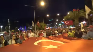 Alanya'da Demokrasi Nöbeti