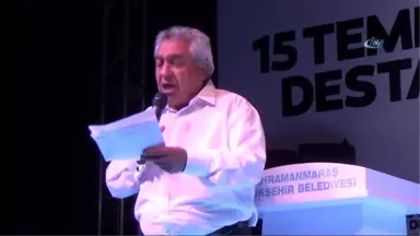 Kahramanmaraş'ta Demokrasi Nöbeti Sona Erdi