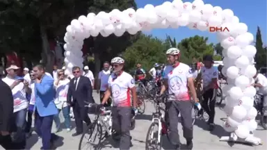 Çanakkale Konya'dan Çanakkale'ye 15 Temmuz Şehitleri Için Pedal Çevirdiler