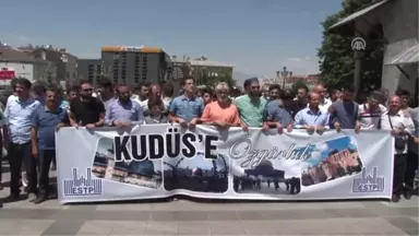 Israil'in Mescid-i Aksa'ya Yönelik Ihlallerine Tepkiler - Erzurum/