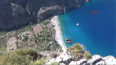 Muğla Kelebekler Vadisi'ne İnilen Patika Yol Kapatılamıyor