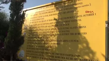 Antalya Patara'da Carettalar Denizle Buluşuyor