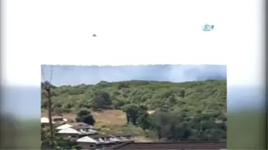 Sarıyer Rumeli Feneri'nde Orman Yangını